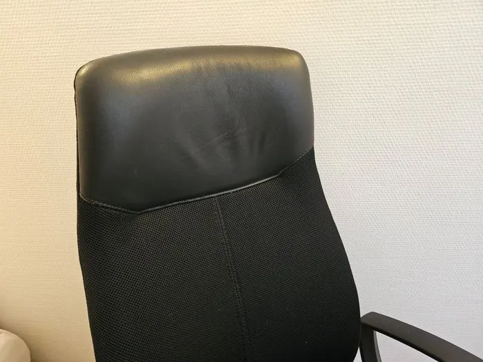 TopStar Chaise de bureau professionnelle ergonomique cuir & tissus roulettes pro noir Top Star | Beebs