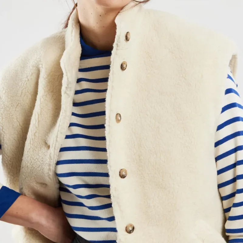 Veste moutonnée Sans Manches ARMOR-LUX Héritage